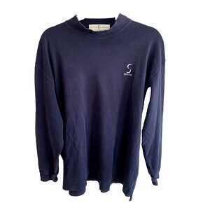 Fairway And Greene Pullover Men 100% Cotton Sweatshirt Size L Sebonack Golf Club